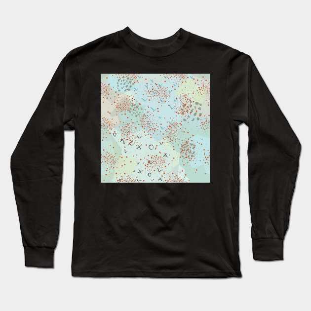 Dots Long Sleeve T-Shirt by Kristina Stellar Scandinavian Land